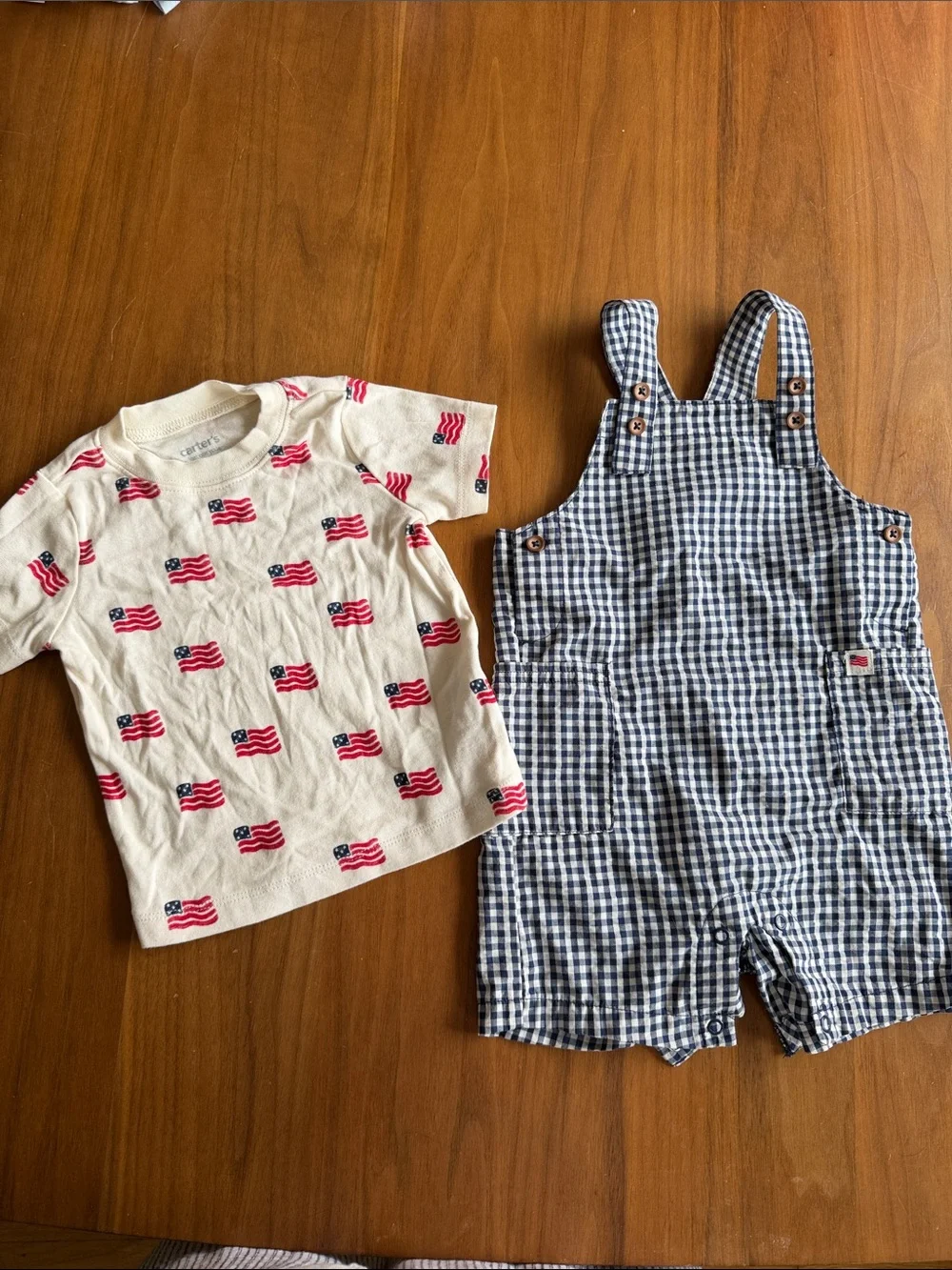Carter’s 4th of July outfit